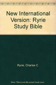 New International Version: Ryrie Study Bible