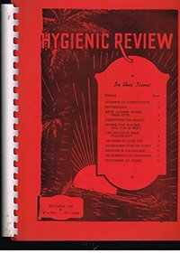 Hygienic Review: September 1942-August 1943 v. 4