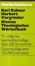 Kleines theologisches Worterbuch (Herderbucherei ; Bd. 557) (German Edition)