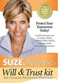 Suze Orman's Will And Trust Kit: The Ultimate Protection Portfolio