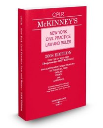 McKinney's New York Civil Practice Law and Rules, 2008 ed.