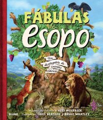 Fabulas de Esopo: Un desplegable de cuentos clasicos (Spanish Edition)