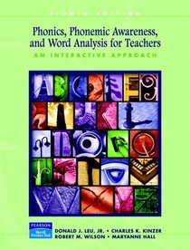 Phonics, Phonemic Awareness, and Word Analysis for Teachers: An Interactive Tutorial (8th Edition)