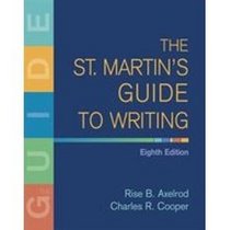 Instructor's resource manual for The St. Martin's guide to writing, third edition and The St. Martin's guide to writing, short third edition