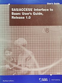 SAS/ACCESS Interface to Baan: User's Guide, Release 1.0 (First Edition)