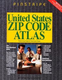 United States Zip Code Atlas (Pinstripe)