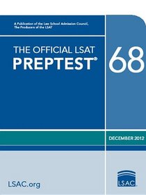 The Official LSAT Preptest 68: (Dec. 2012 LSAT)