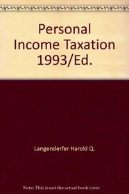 Personal Income Taxation 1993/Ed.