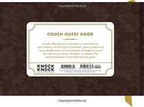 Knock Knock Couch Guest Book