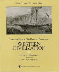 Document Exercise Workbook to Accompany Western Civilization: Since 1300 (Western Civilization, 2)