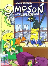 Magos Humor Simpson 24. Sala expedientes permanentes