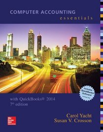 Computer Accounting Essentials Using Quickbooks 2014 with Software CD