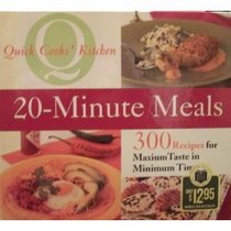 20-minute Meals: Twenty-minute Meals (Quick Cooks' Kitchen)