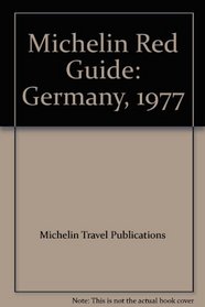 Michelin Red Guide: Germany, 1977