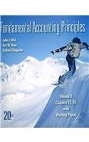 Fundamental Accounting Principles Volume 2 (CH 12-25) softcover with Working Papers