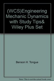 (WCS)Engineering Mechanic Dynamics with Study Tips& Wiley Plus Set
