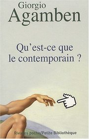Qu'est-ce que le contemporain ? (French Edition)