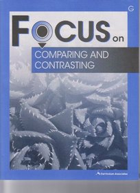Focus Comparing and Contrasting: Book G