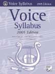 Voice Syllabus, 2005 Edition (Official Syllabi of The Royal Conservatory of Music)