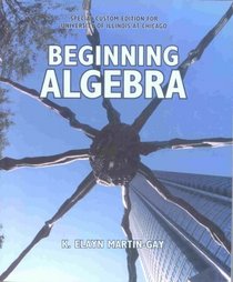 Beginning Algebra; Custom edition for University of Illinois at Chicago