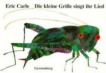 Die kleine Grille singt ihr Lied. Mit Grillenzirpen.