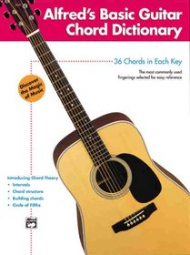 Alfred's Basic Guitar Chord Dictionary (Alfred's Basic Guitar Library)