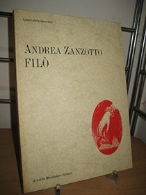 Filo: Per il Casanova di Fellini ; con una lettera e cinque disegni di Federico Fellini (I Poeti dello Specchio) (Italian Edition)