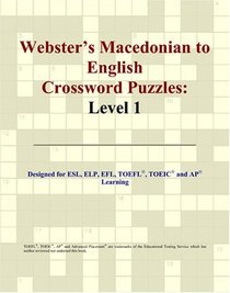 Webster's Macedonian to English Crossword Puzzles: Level 1