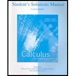 Student's Solutions Manual to accompany Calculus, Multivariable: Early Transcendental Functions