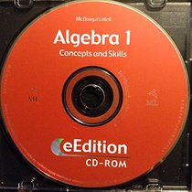McDougal Littell Algebra 1: eEdition CD-ROM