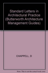 Stand Letters in Architectural Practices (Architectural Press Management Guides)