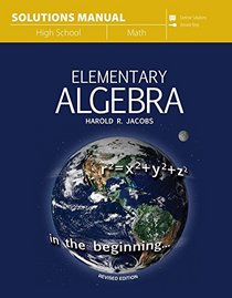 Elementary Algebra Solutions Manual