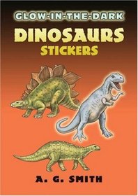 Glow-in-the-Dark Dinosaurs Stickers (Dover Little Activity Books)