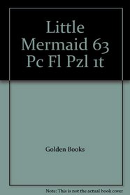 Little Mermaid 63 Pc Fl Pzl 1t