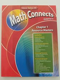 Math Connects Course 1 (Chapter 1-Resource Masters)