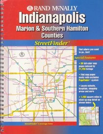 Rand McNally Indianapolis: Marion & Southern Hamilton Counties Streetfinder