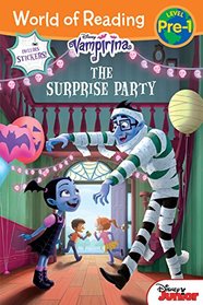World of Reading: Vampirina The Surprise Party (Pre-Level 1 Reader): with stickers