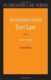 An Introduction to Tort Law (Clarendon Law)