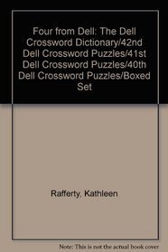 Four from Dell: The Dell Crossword Dictionary/42nd Dell Crossword Puzzles/41st Dell Crossword Puzzles/40th Dell Crossword Puzzles/Boxed Set