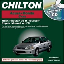 Total Car Care CD-ROM: Acura and Honda 1984-00 Cars Jewel Case (Total Car Care)