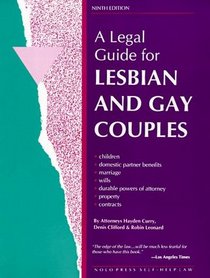 A legal guide for lesbian and gay couples