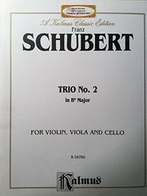 Trio No. 2 in B-Flat Major (Kalmus Edition)