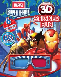 Marvel Super Heroes: 3D Sticker Fun! (Marvel 3D Stick Scn)