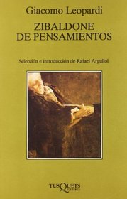 Zibaldone De Pensamientos (Spanish Edition)