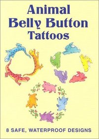 Animal Belly Button Tattoos (Temporary Tattoos)