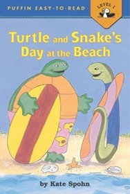 Turtle and Snake's Day at the Beach (Puffin Easy-to-Read)