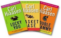 Carl Hiassen's South Florida Three-Book Set #2 (Lucky You, Basket Case, Double Whammy)