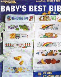 Baby's Best Bibs Cross Stitch, No 2464