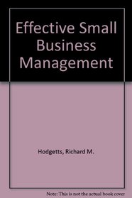 Effective Small Business Management