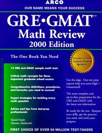 Arco Gre Gmat Math Review (Gre Gmat Math Review)
